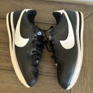 Nike Cortez Shoes  Mens size 10, black and white